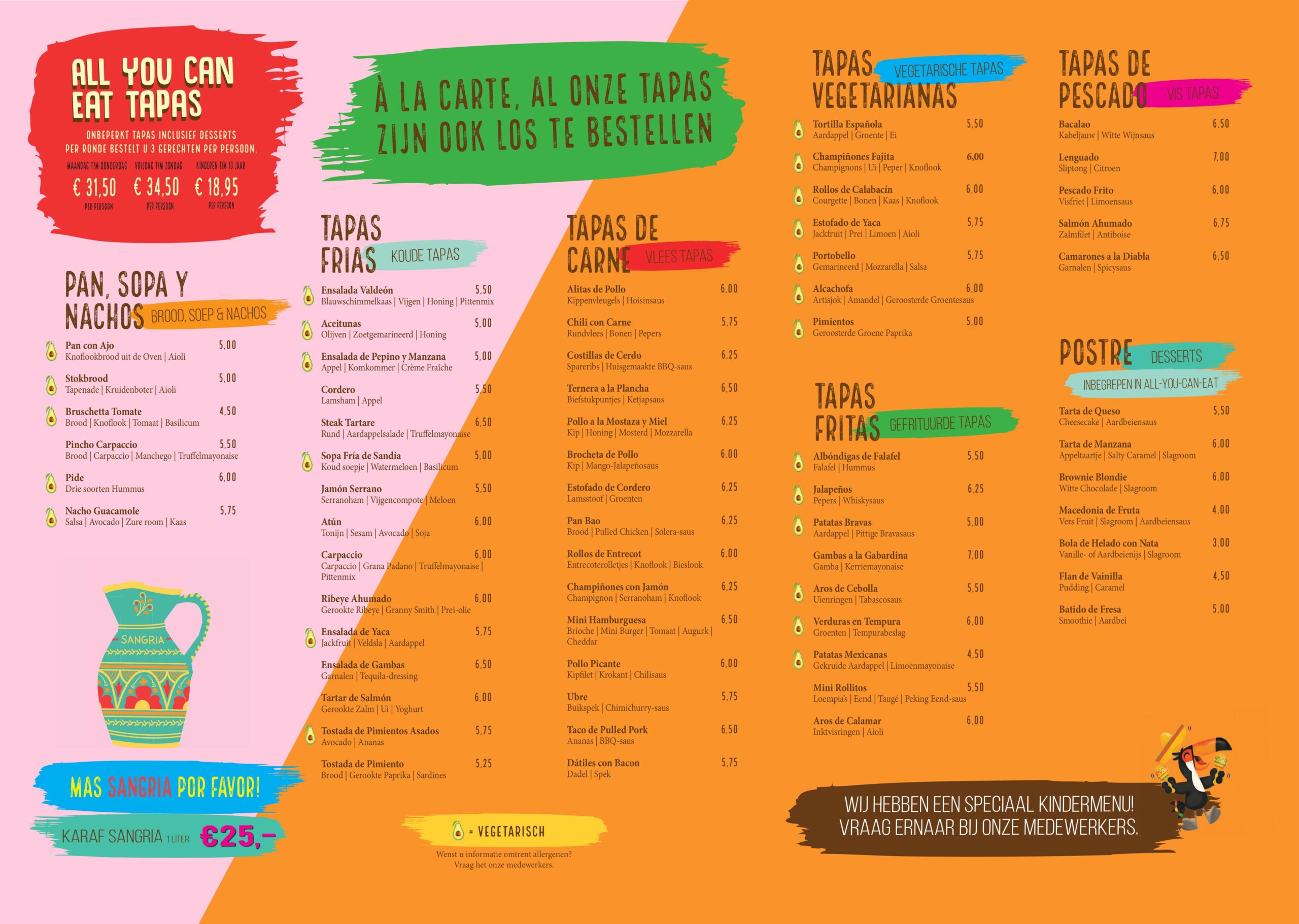 Solera_Placemat__Placemat_NL2025 Solera menu diner
